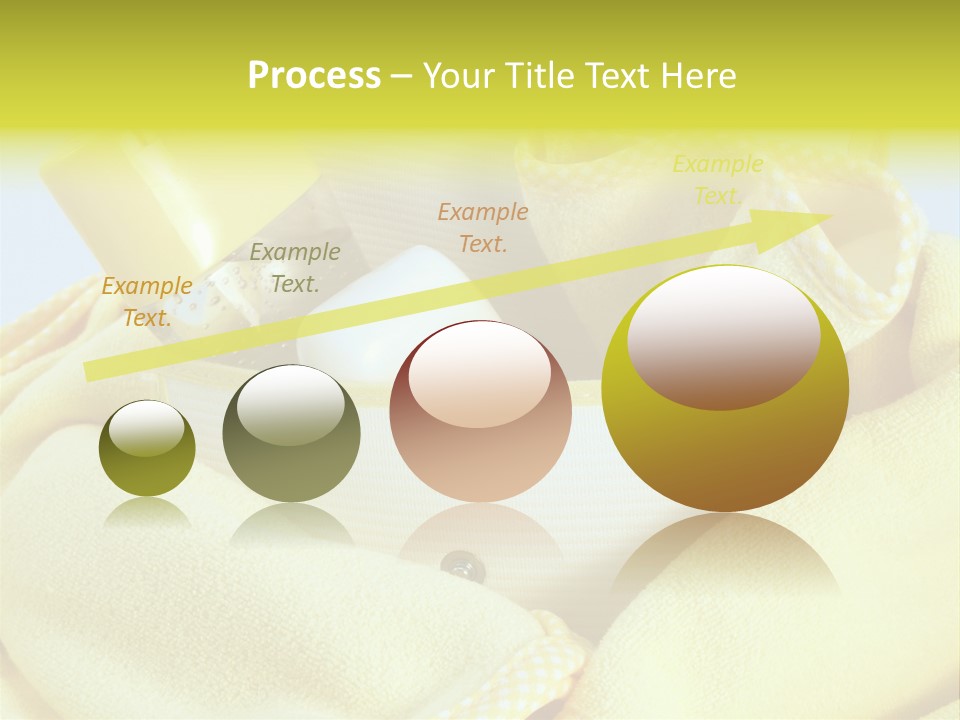 Washcloth Health Care Infant PowerPoint Template