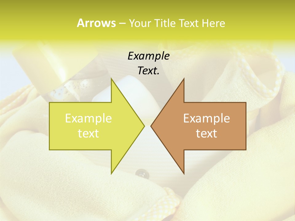 Washcloth Health Care Infant PowerPoint Template