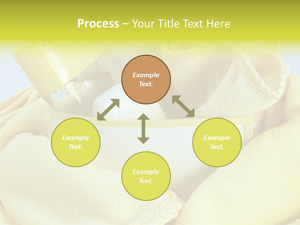 Washcloth Health Care Infant PowerPoint Template