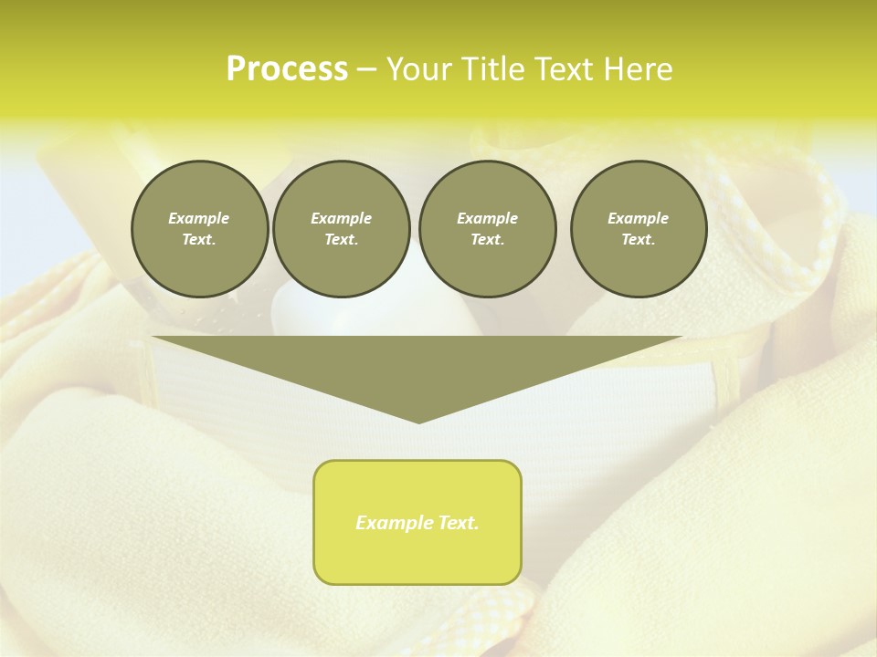 Washcloth Health Care Infant PowerPoint Template