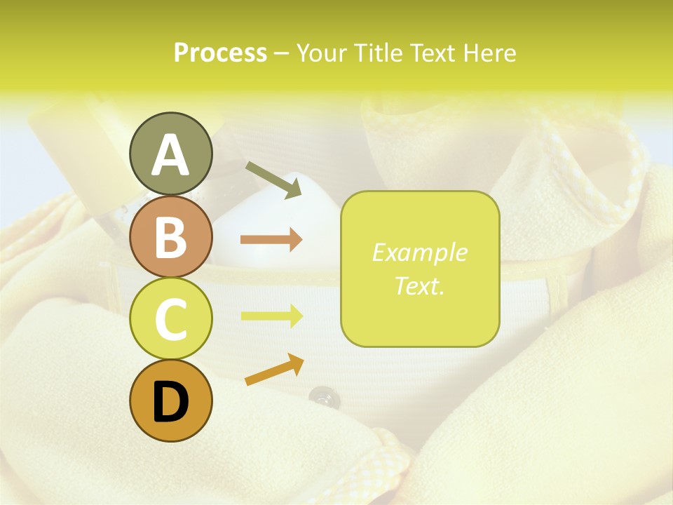 Washcloth Health Care Infant PowerPoint Template