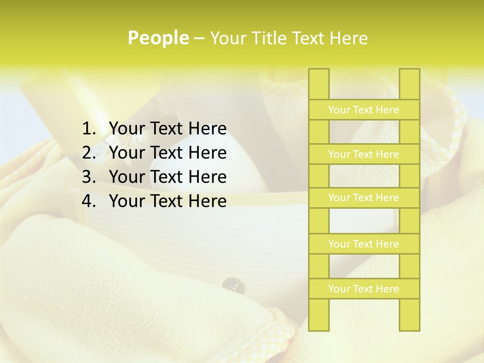 Washcloth Health Care Infant PowerPoint Template