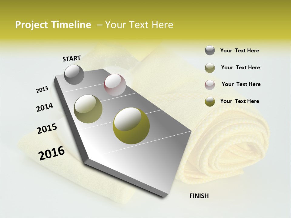 Flannel Bottle Soft PowerPoint Template