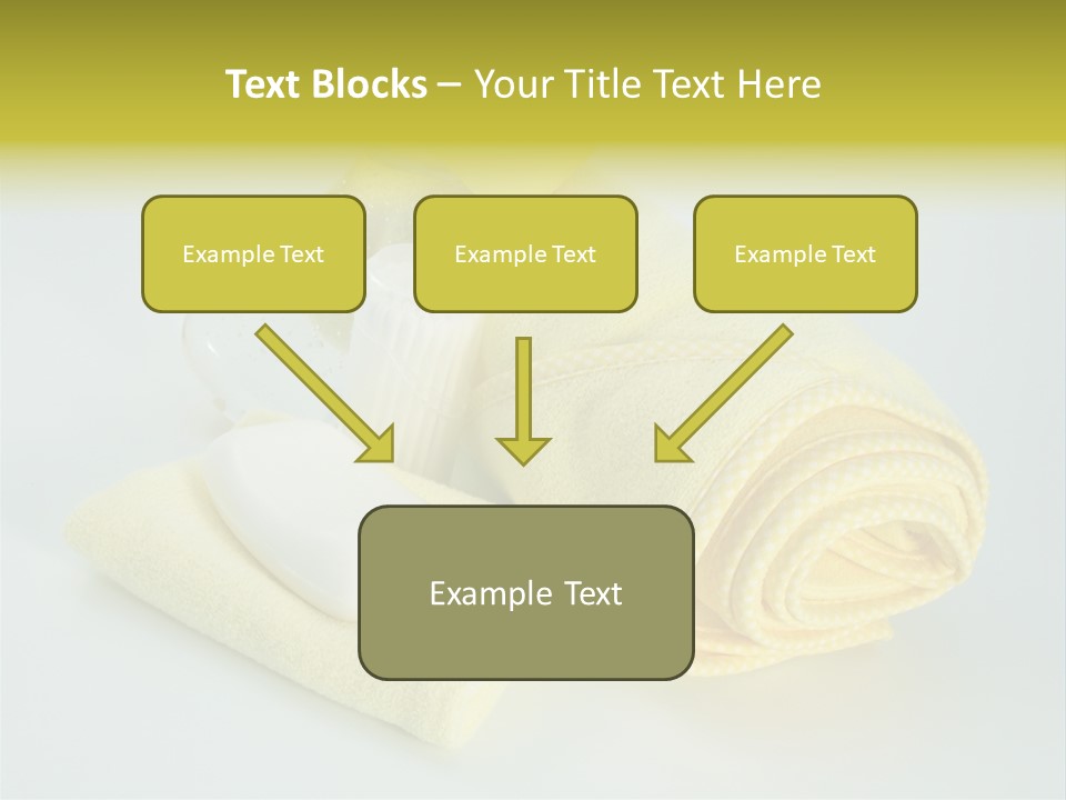 Flannel Bottle Soft PowerPoint Template