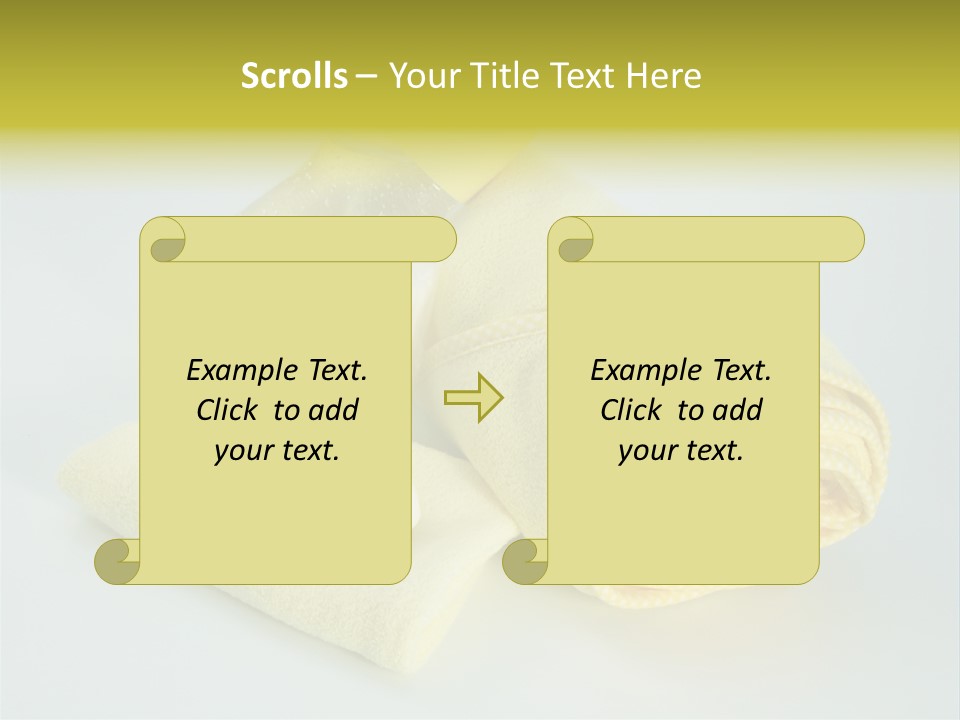 Flannel Bottle Soft PowerPoint Template