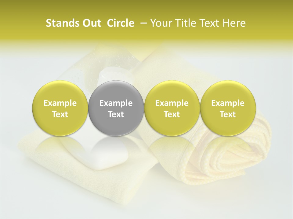 Flannel Bottle Soft PowerPoint Template