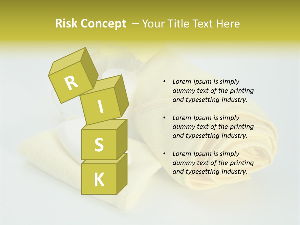 Flannel Bottle Soft PowerPoint Template