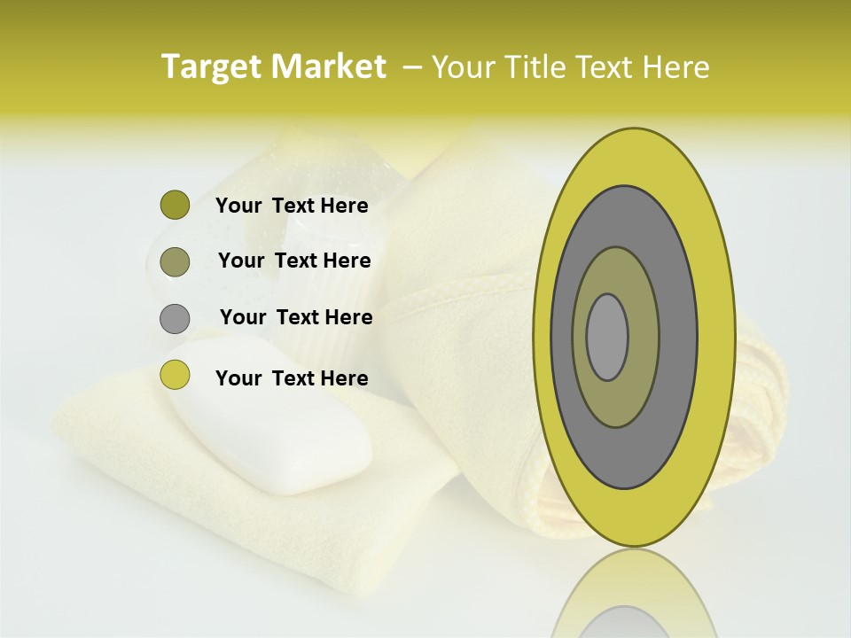 Flannel Bottle Soft PowerPoint Template