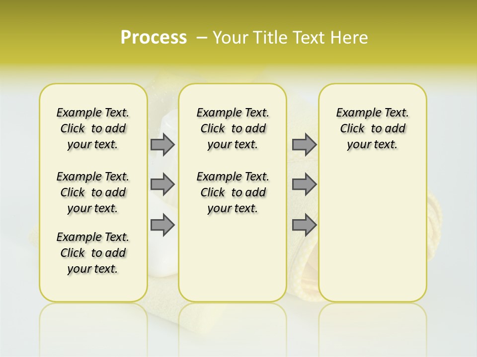 Flannel Bottle Soft PowerPoint Template