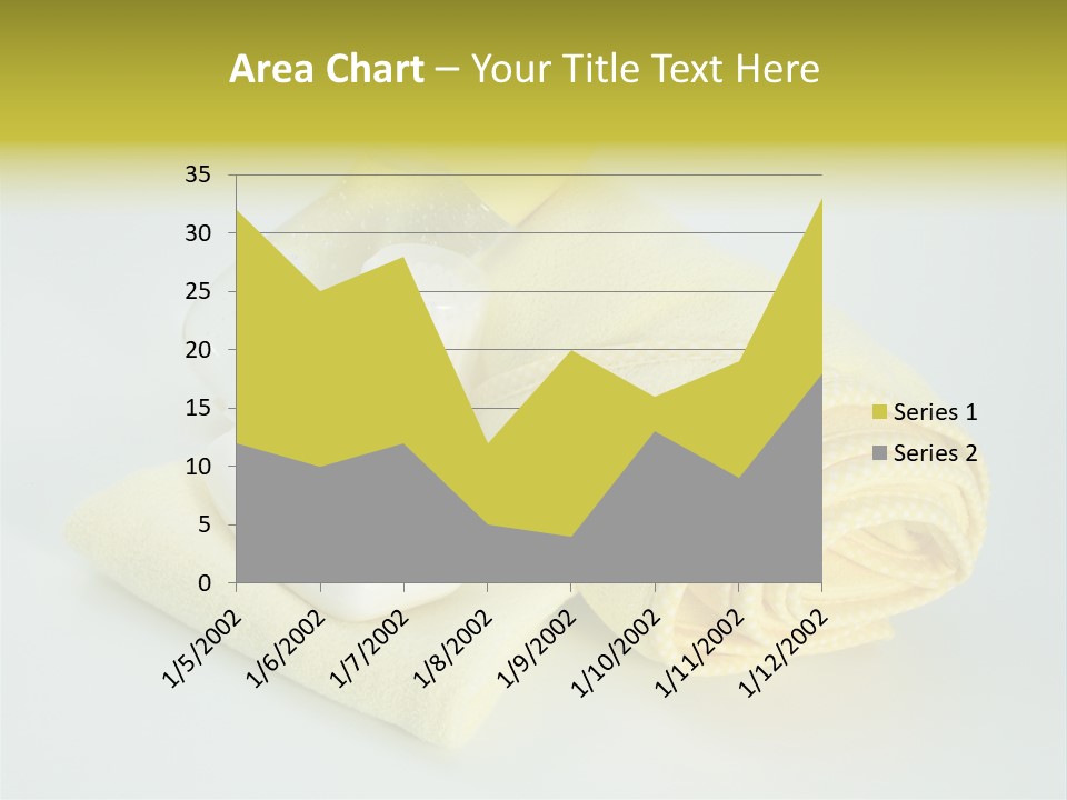 Flannel Bottle Soft PowerPoint Template