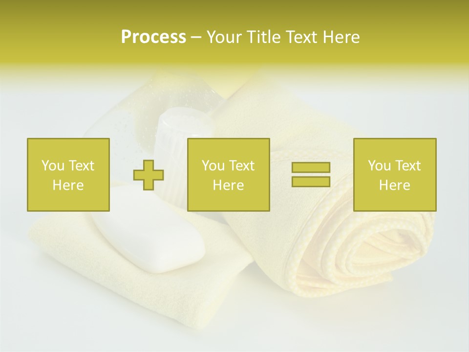 Flannel Bottle Soft PowerPoint Template