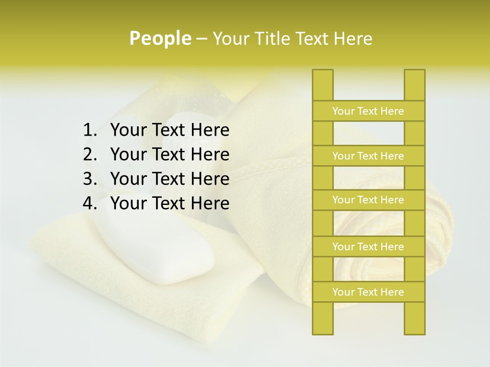 Flannel Bottle Soft PowerPoint Template