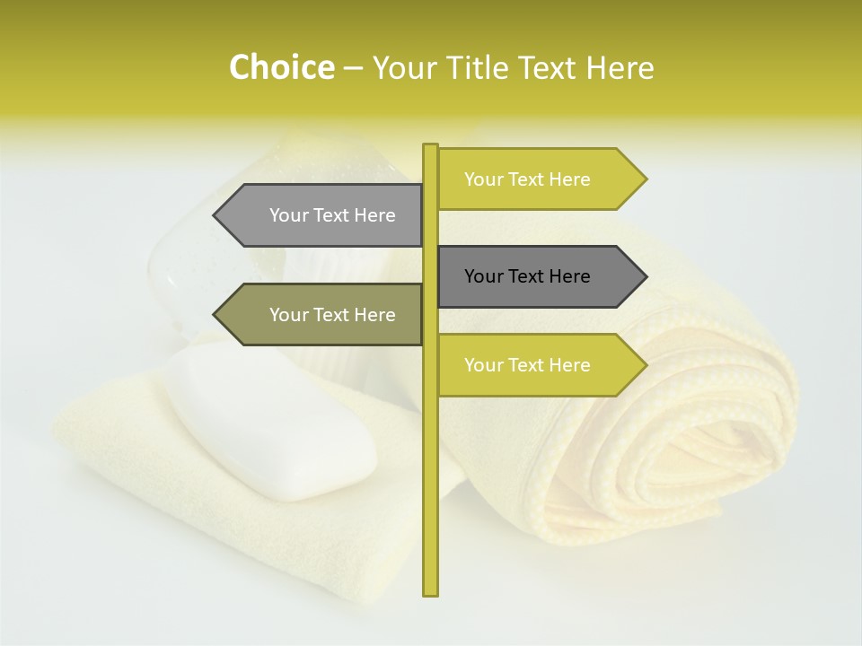 Flannel Bottle Soft PowerPoint Template