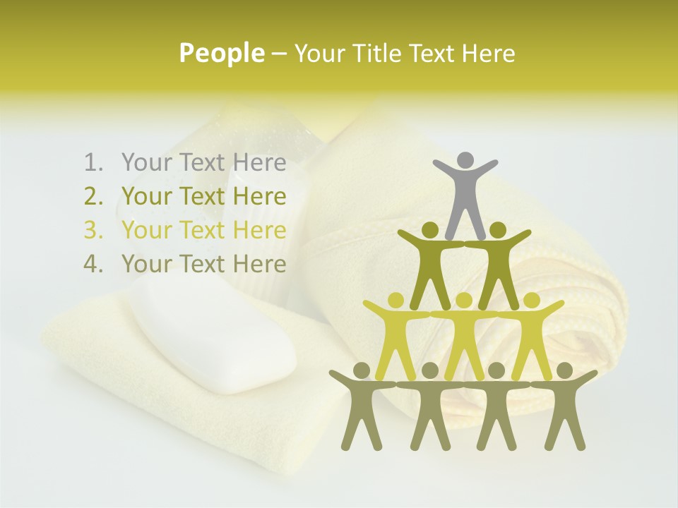 Flannel Bottle Soft PowerPoint Template