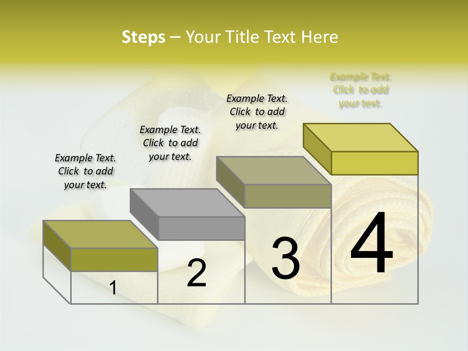 Flannel Bottle Soft PowerPoint Template