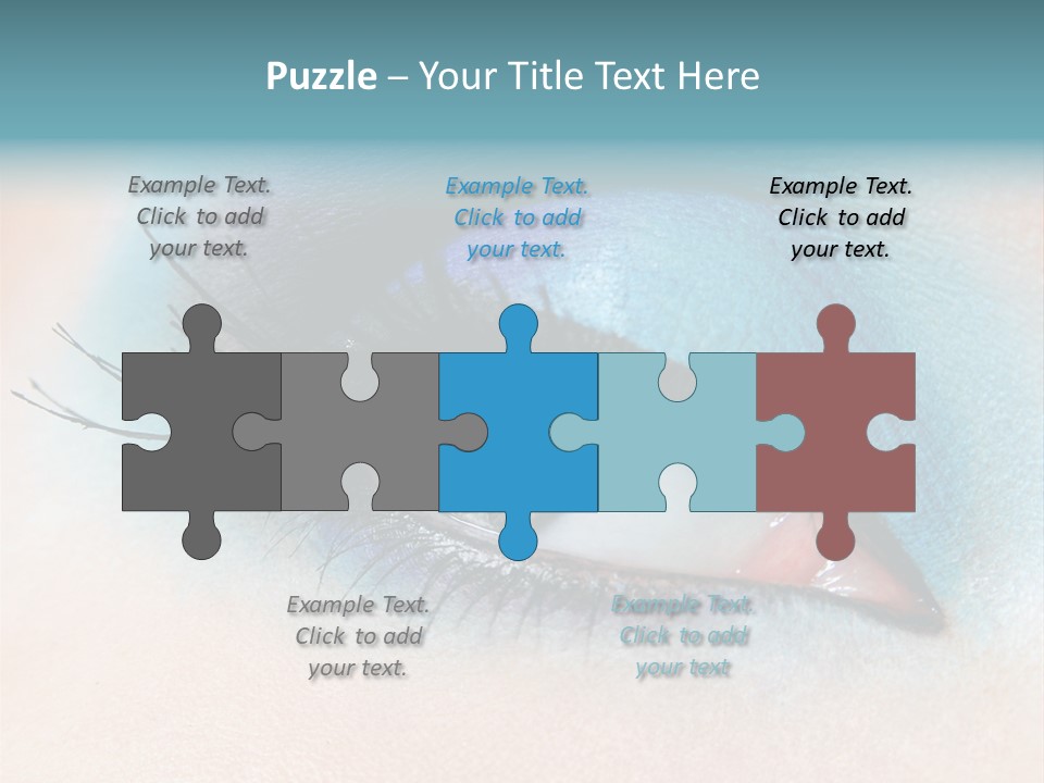 Woman Bright Elegant PowerPoint Template