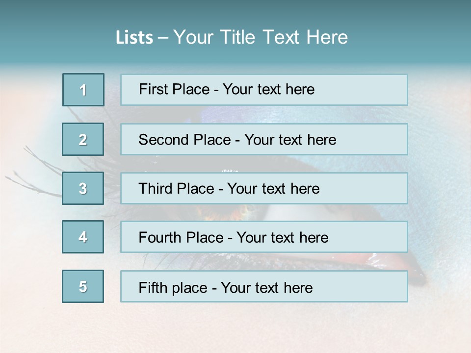 Woman Bright Elegant PowerPoint Template