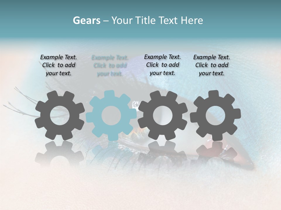 Woman Bright Elegant PowerPoint Template