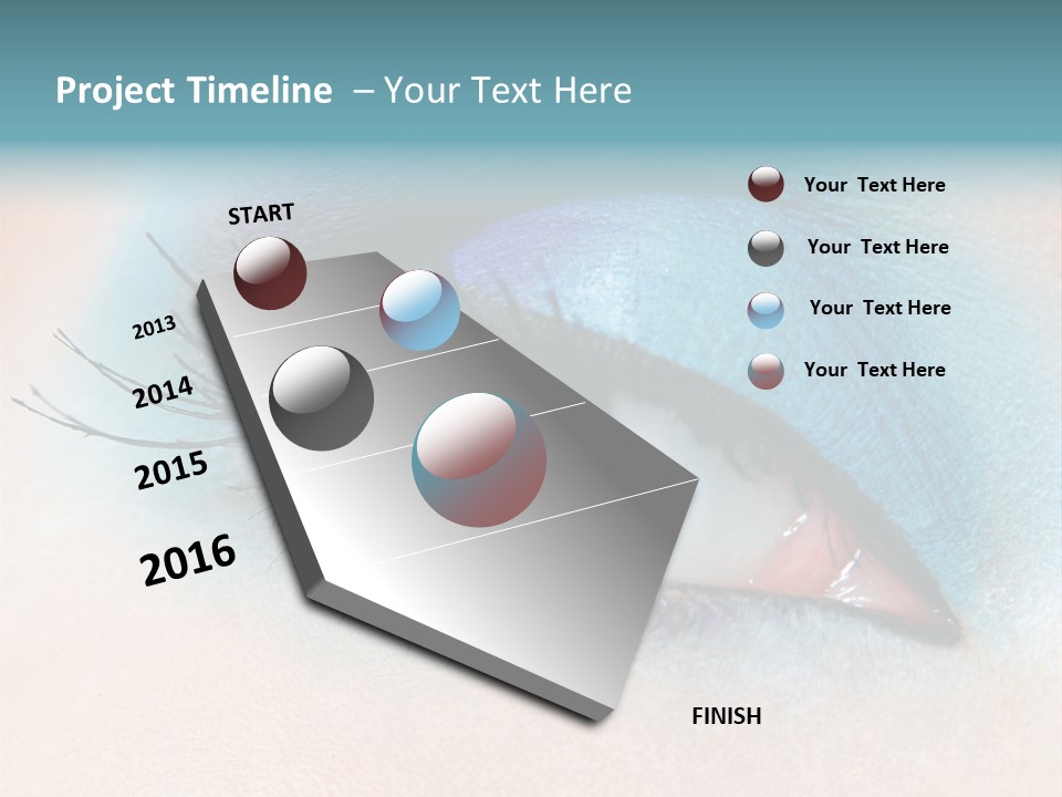 Woman Bright Elegant PowerPoint Template