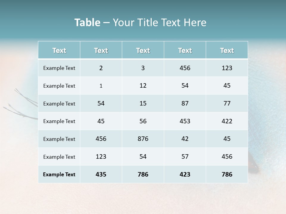 Woman Bright Elegant PowerPoint Template