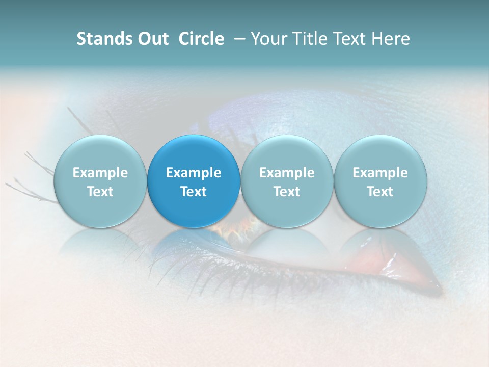 Woman Bright Elegant PowerPoint Template