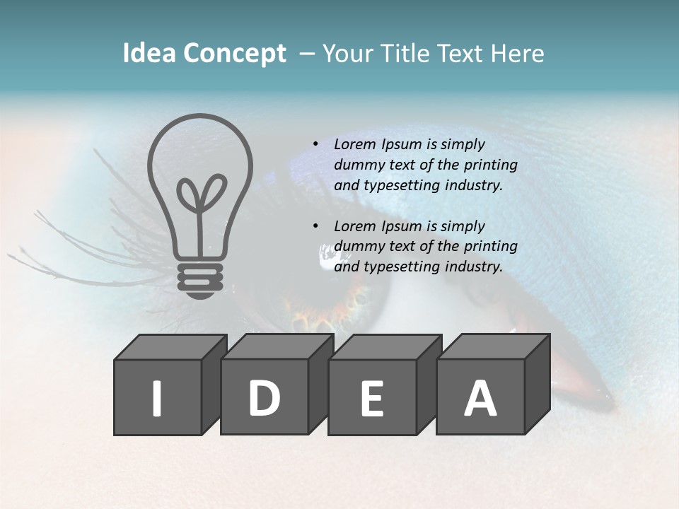 Woman Bright Elegant PowerPoint Template