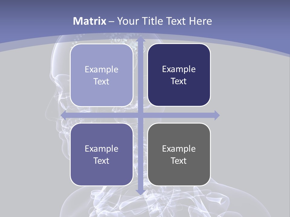 Concept Male Mind PowerPoint Template