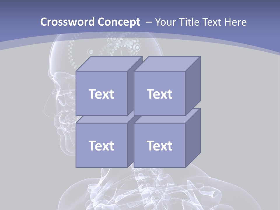 Concept Male Mind PowerPoint Template