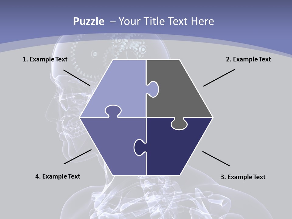 Concept Male Mind PowerPoint Template