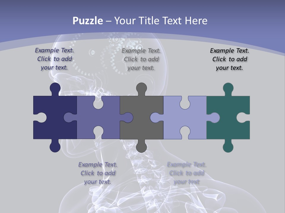 Concept Male Mind PowerPoint Template