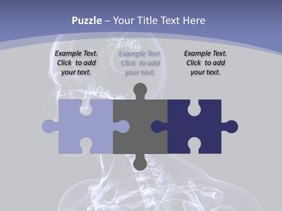 Concept Male Mind PowerPoint Template