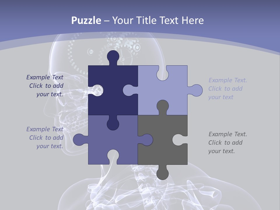 Concept Male Mind PowerPoint Template