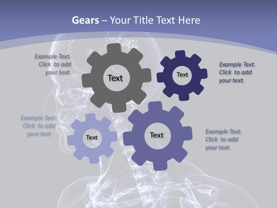 Concept Male Mind PowerPoint Template