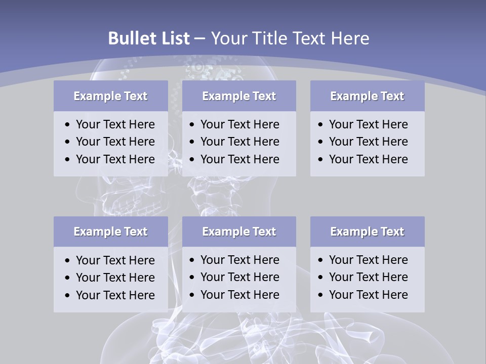 Concept Male Mind PowerPoint Template