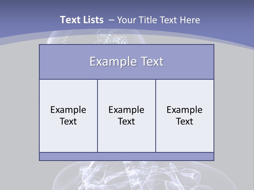 Concept Male Mind PowerPoint Template