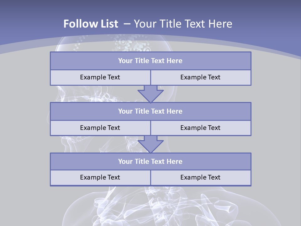Concept Male Mind PowerPoint Template