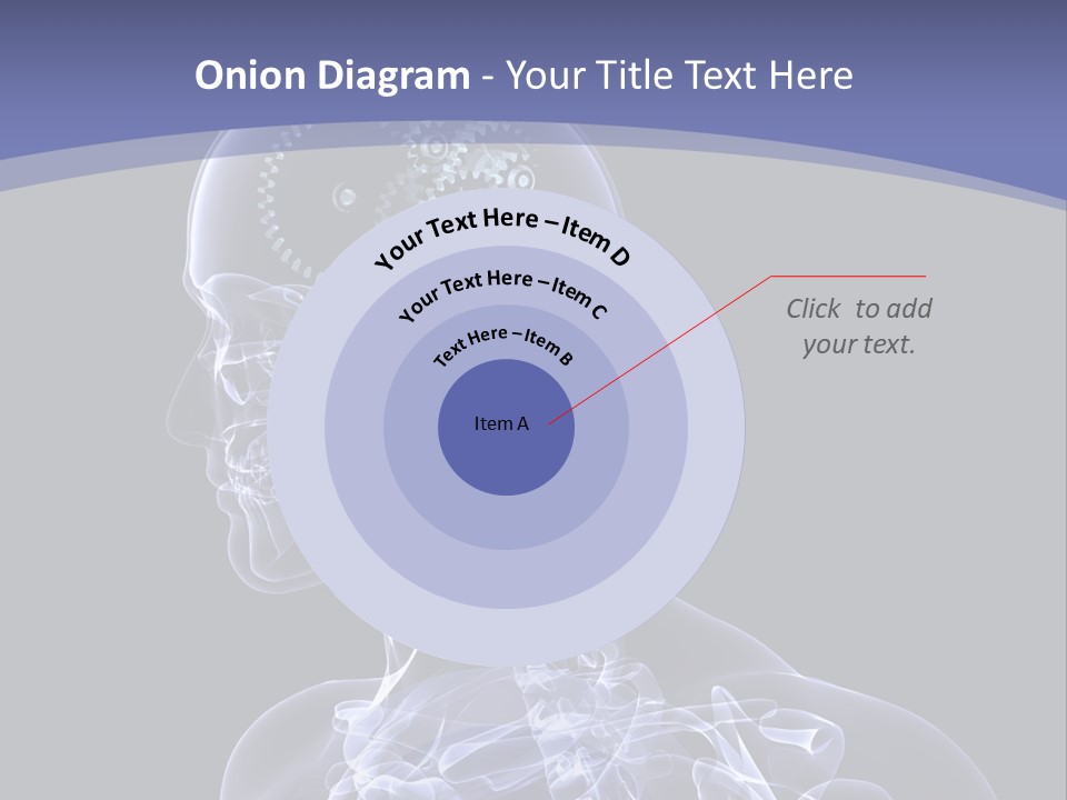 Concept Male Mind PowerPoint Template