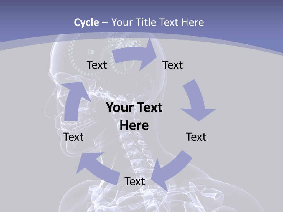 Concept Male Mind PowerPoint Template