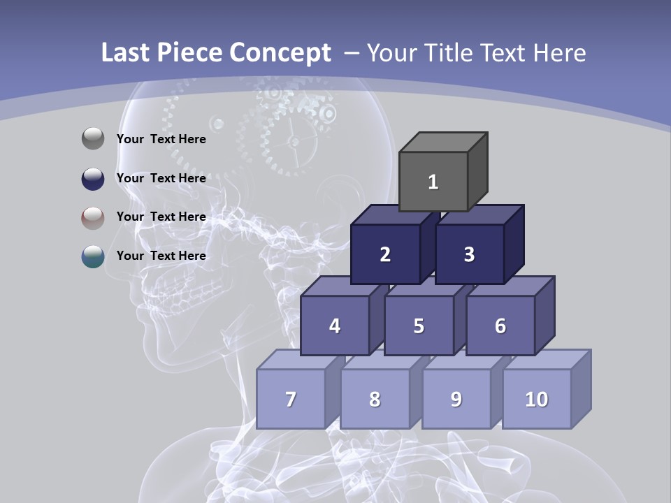 Concept Male Mind PowerPoint Template