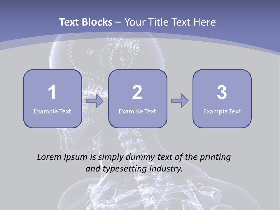Concept Male Mind PowerPoint Template