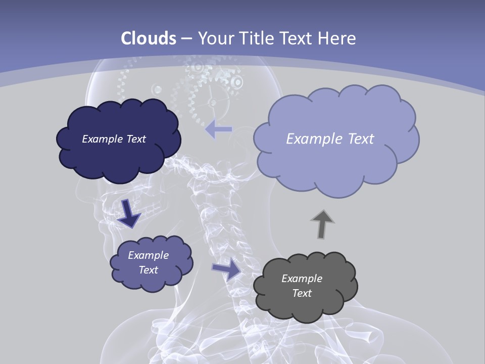 Concept Male Mind PowerPoint Template