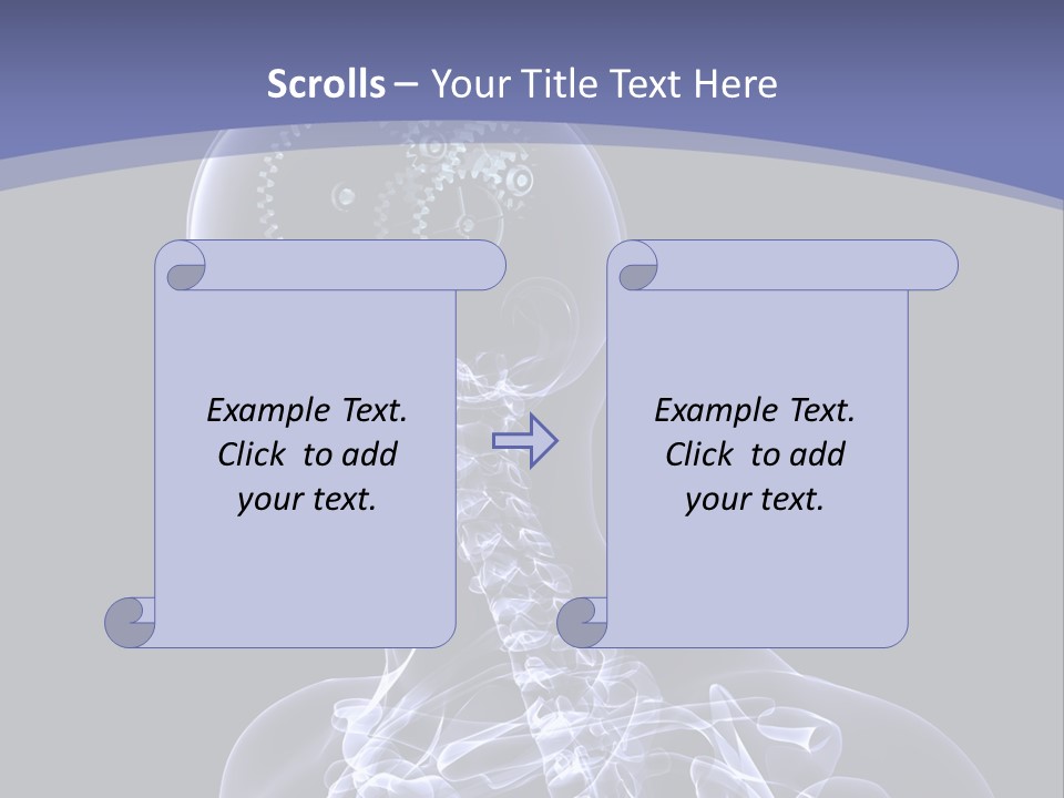 Concept Male Mind PowerPoint Template