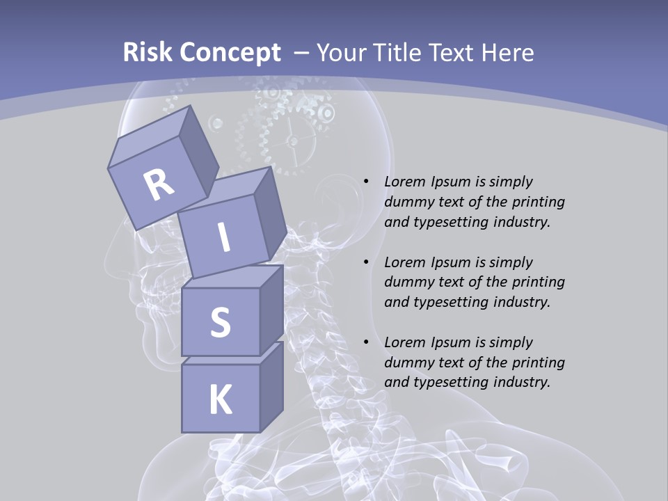 Concept Male Mind PowerPoint Template