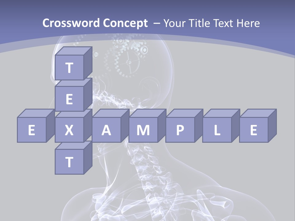 Concept Male Mind PowerPoint Template