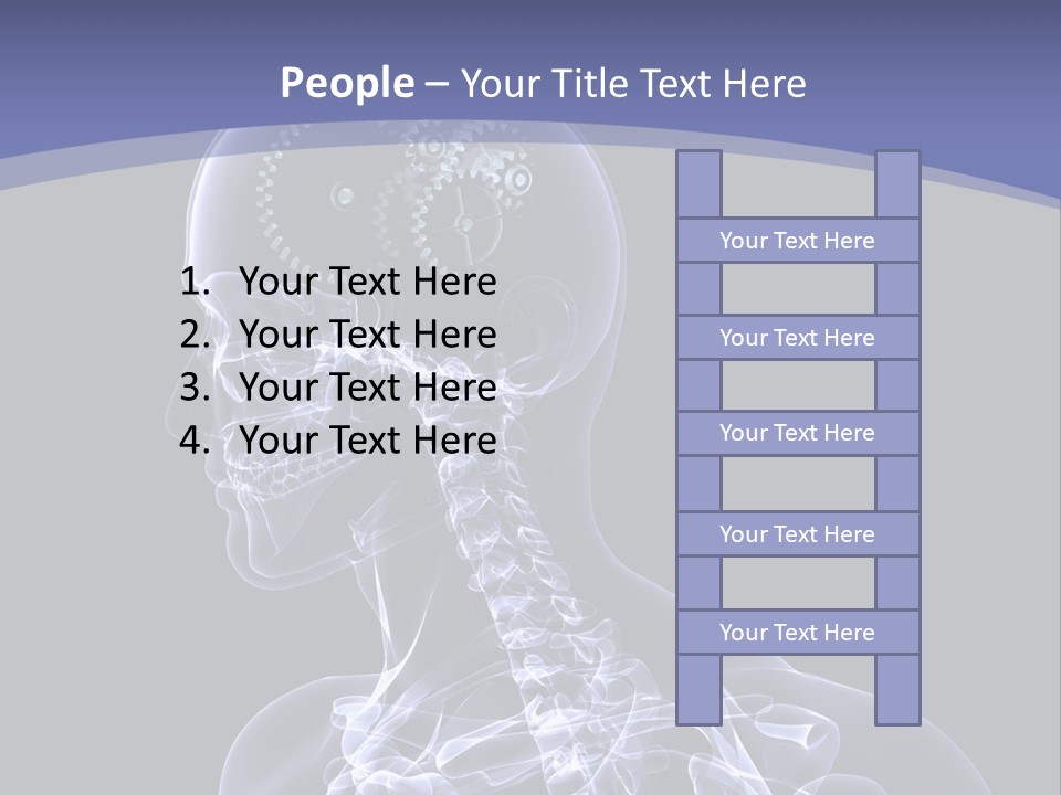 Concept Male Mind PowerPoint Template
