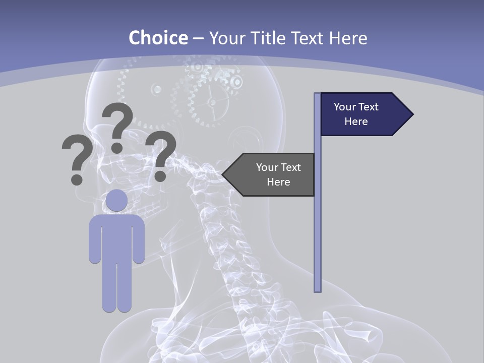 Concept Male Mind PowerPoint Template