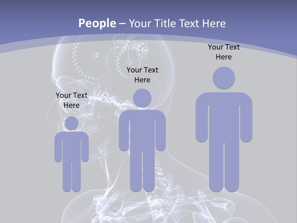 Concept Male Mind PowerPoint Template