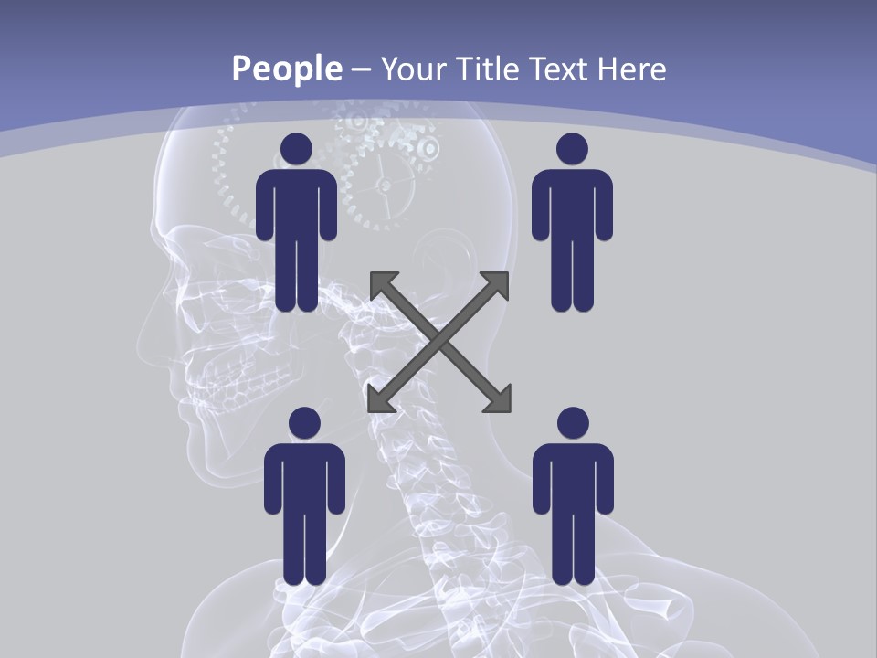 Concept Male Mind PowerPoint Template