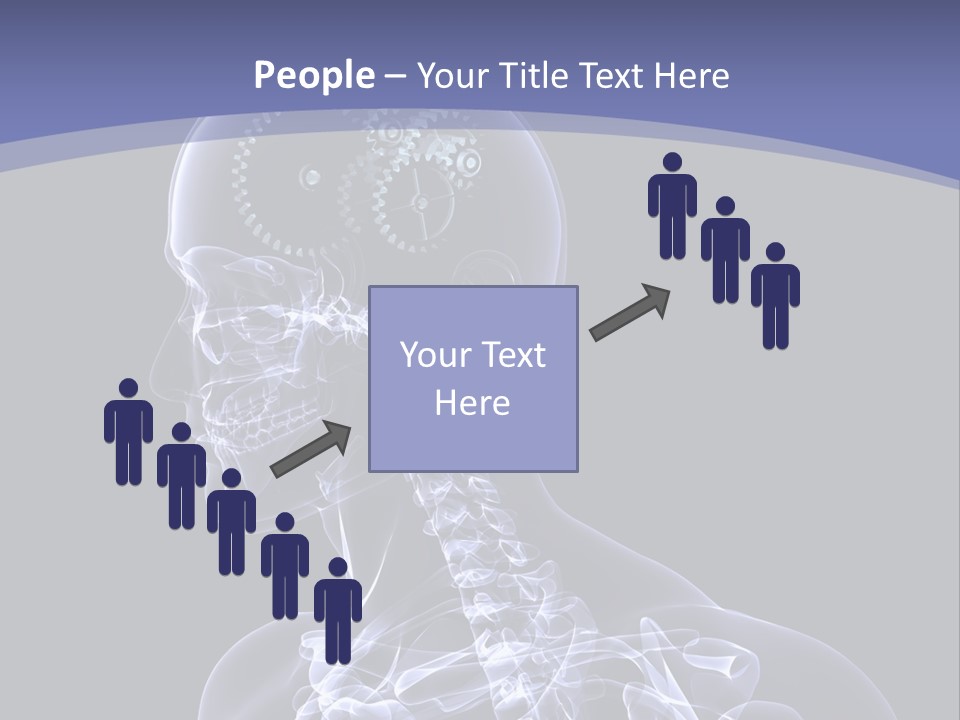 Concept Male Mind PowerPoint Template