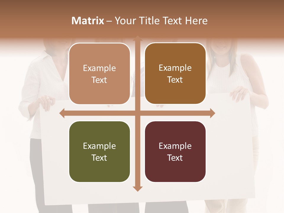 White People Team PowerPoint Template